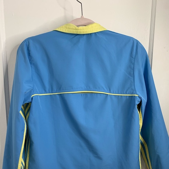 ADIDAS BABY BLUE AND YELLOW TRACK JACKET - Picture 9 of 10